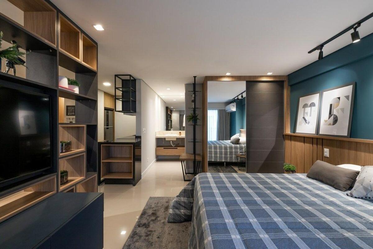 Apartamento Lancamento Studio Moderno No Centro *